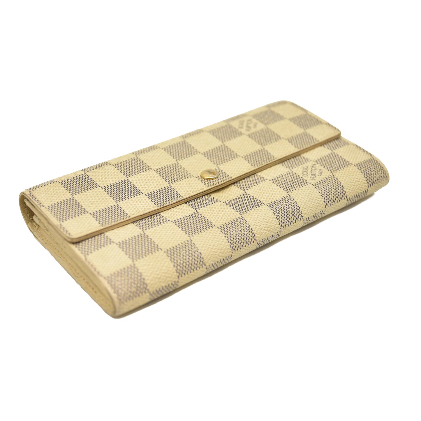 Louis Vuitton  Damier Azur Sarah Wallet MI3077