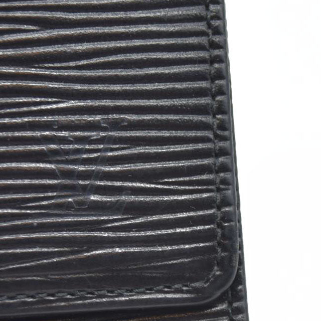 Louis Vuitton Epi Porte Feiulle Elise Credit Leather Trifold Wallet SP0976