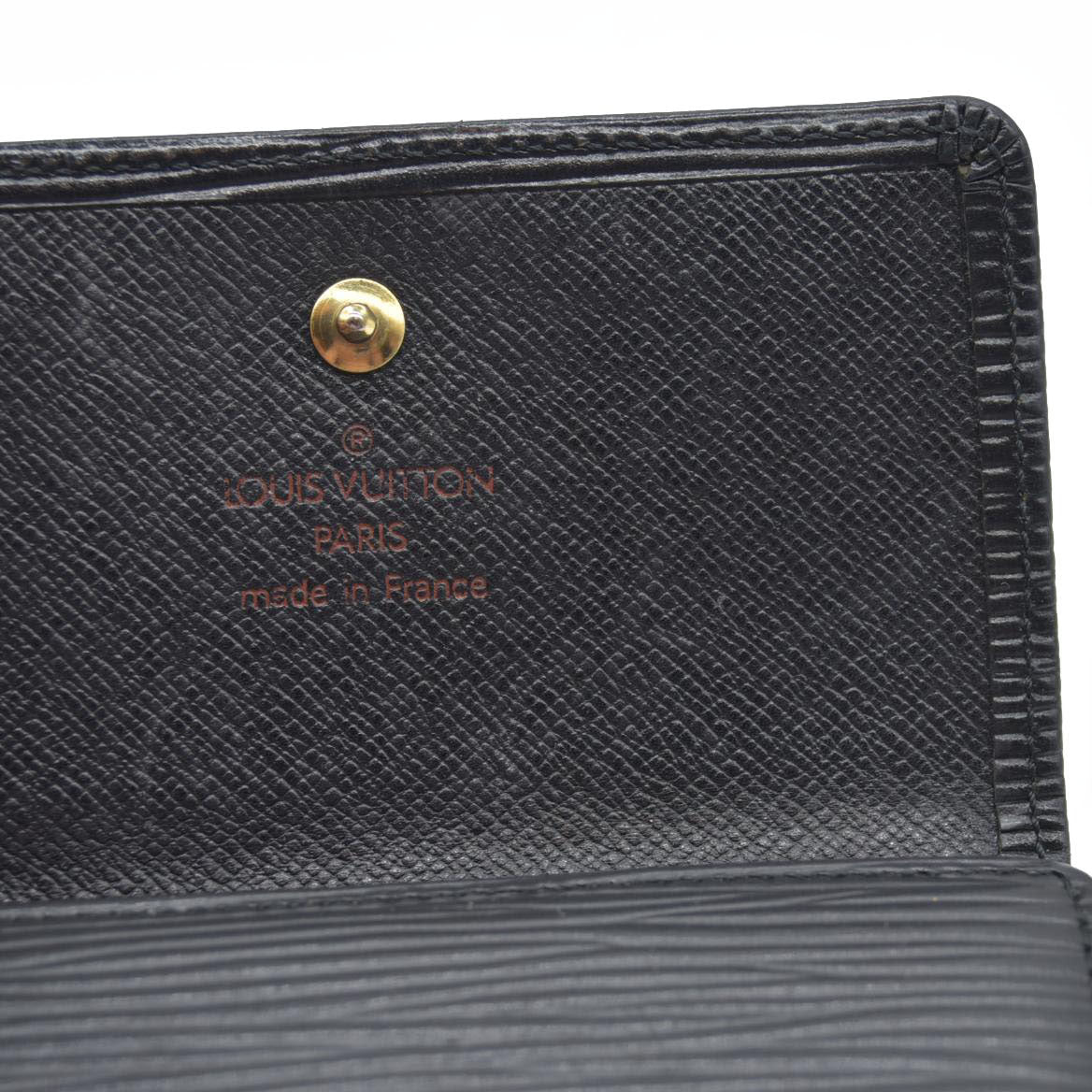 Louis Vuitton Epi Porte Feiulle Elise Credit Leather Trifold Wallet SP0976