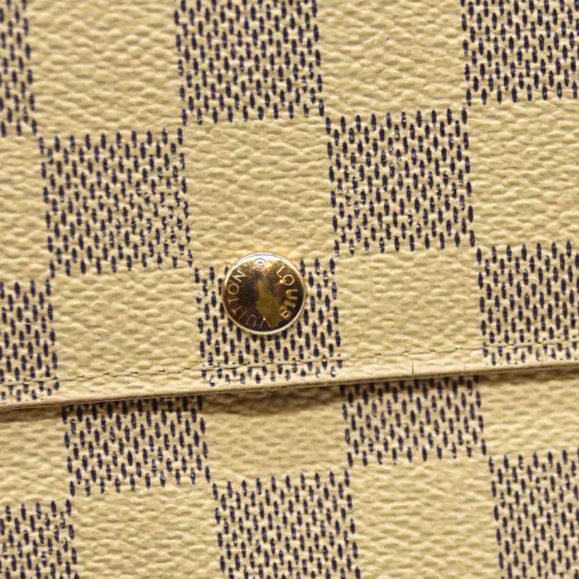 Louis Vuitton  Damier Azur Sarah Wallet MI3077