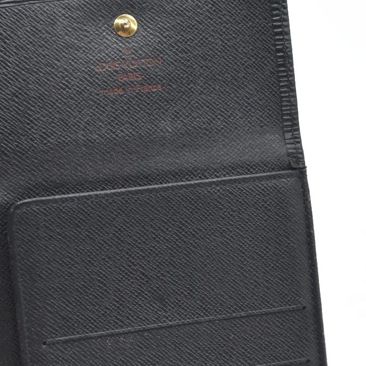 Louis Vuitton Epi Porte Feiulle Elise Credit Leather Trifold Wallet SP0976
