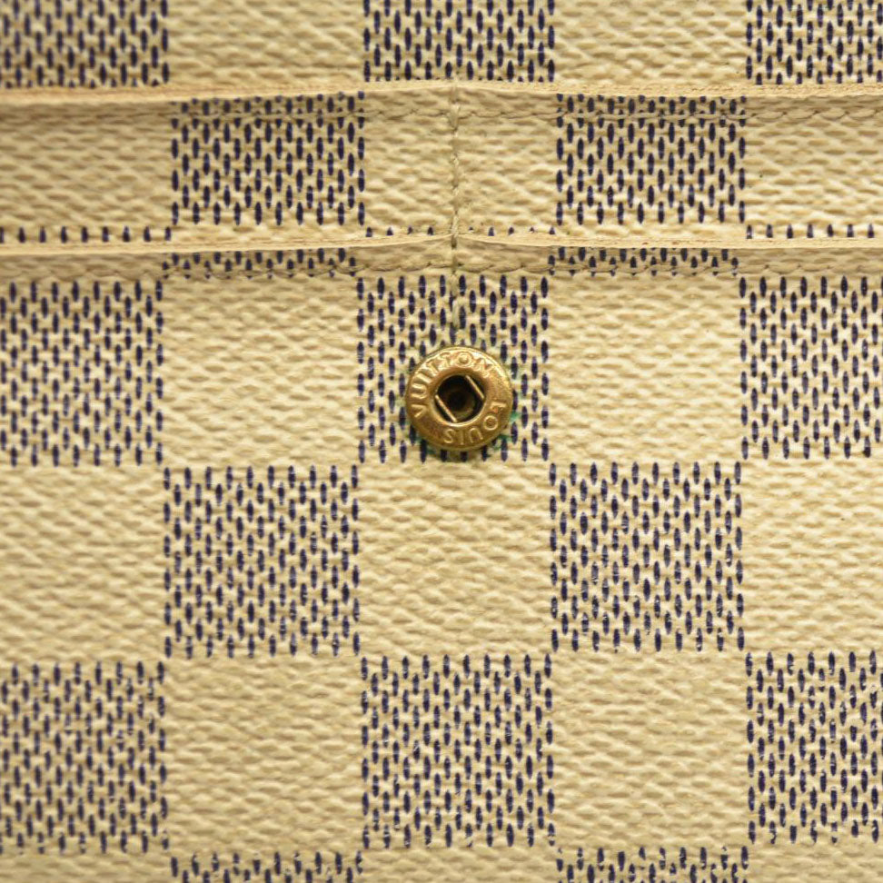 Louis Vuitton  Damier Azur Sarah Wallet MI3077