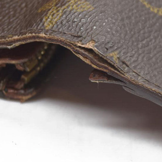 $725 Louis Vuitton Monogram Porte Monnaie Billets Tresor Bifold Wallet CA1021