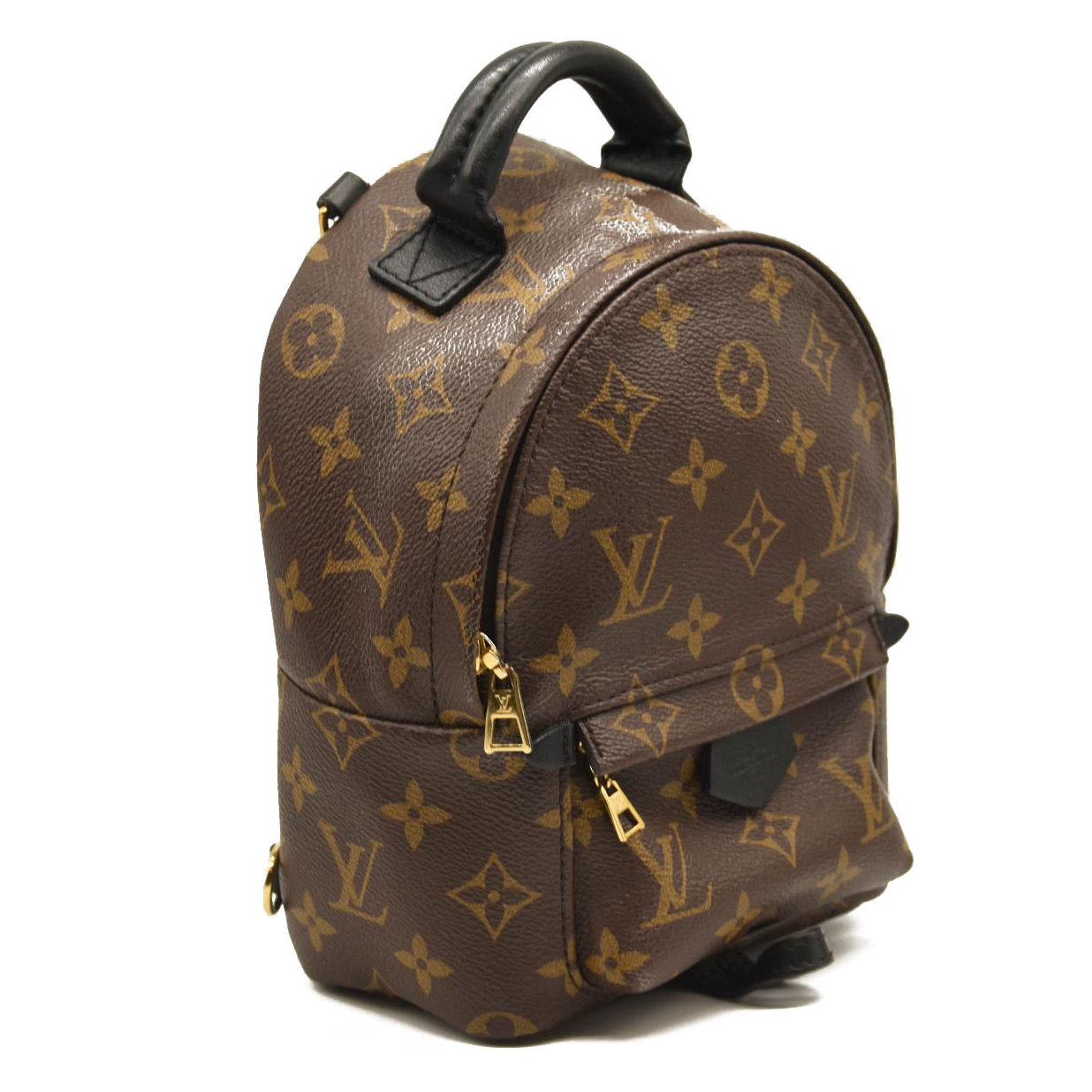 $2440 LOUIS VUITTON Monogram Palm Springs Backpack Mini CA2137