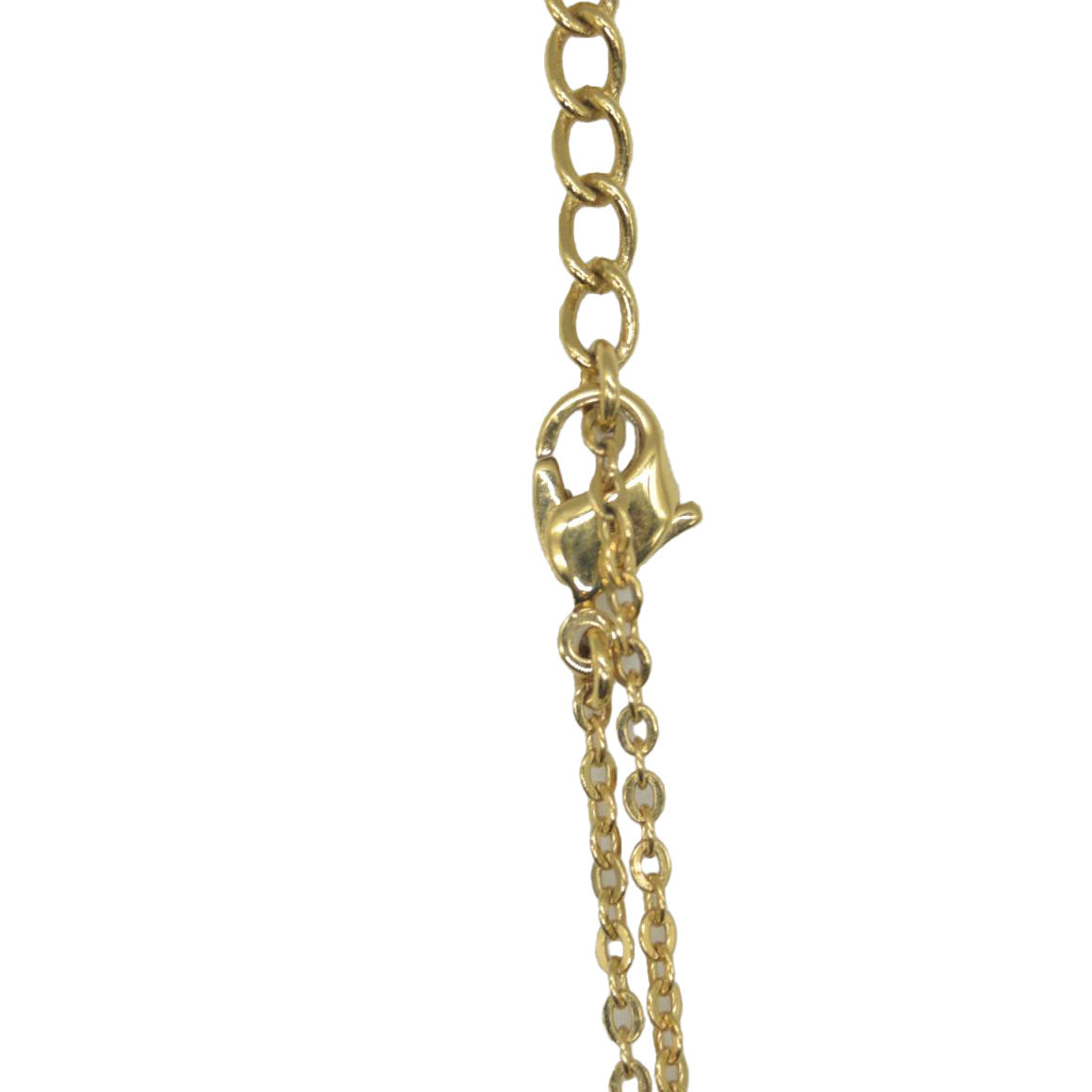 $350 Christian Dior  Vintage Crystal Crest Heart Pendant Necklace CONSIGNMENT
