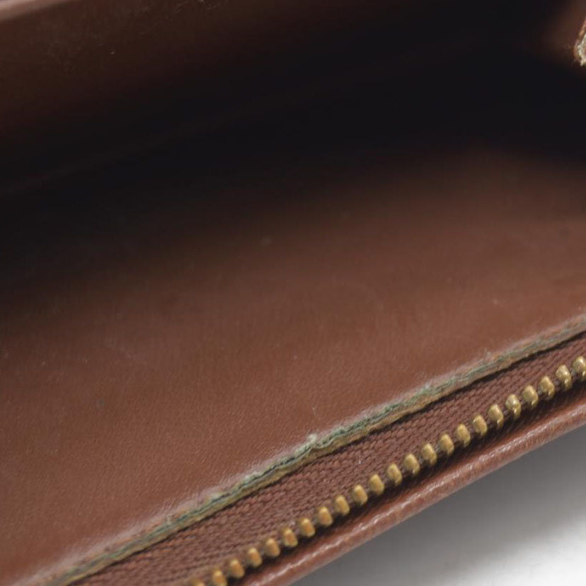 $725 Louis Vuitton Monogram Porte Monnaie Billets Tresor Bifold Wallet CA1021