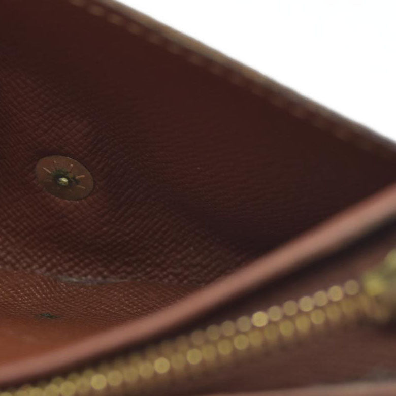 $725 Louis Vuitton Monogram Porte Monnaie Billets Tresor Bifold Wallet CA1021