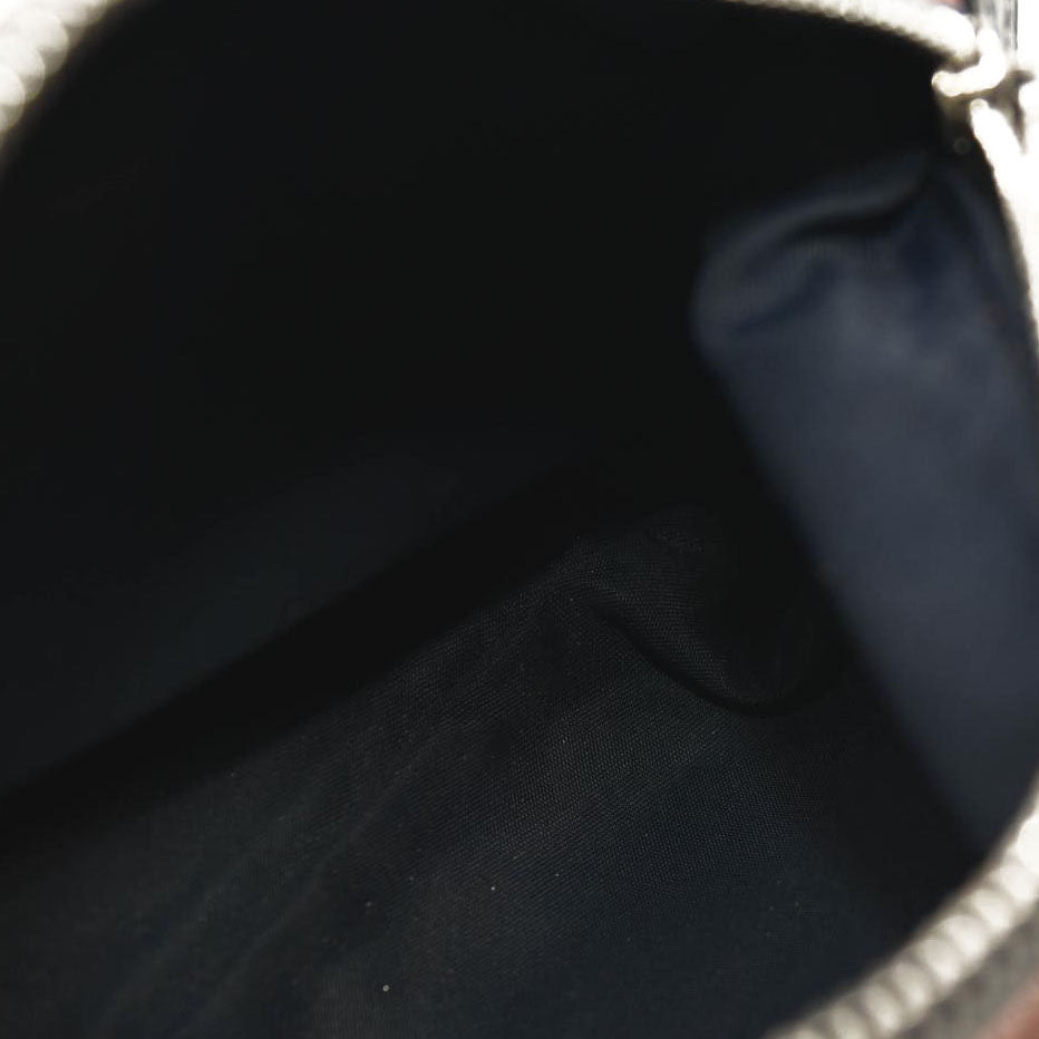 DIOR Logogram Pouch Dark Navy Orange Denim