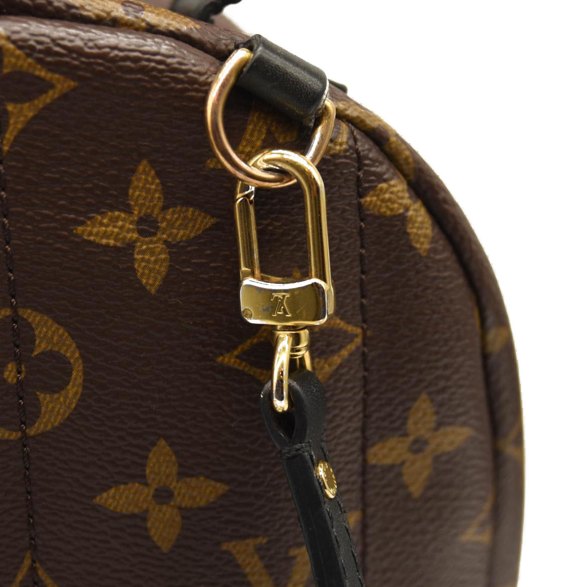 $2440 LOUIS VUITTON Monogram Palm Springs Backpack Mini CA2137