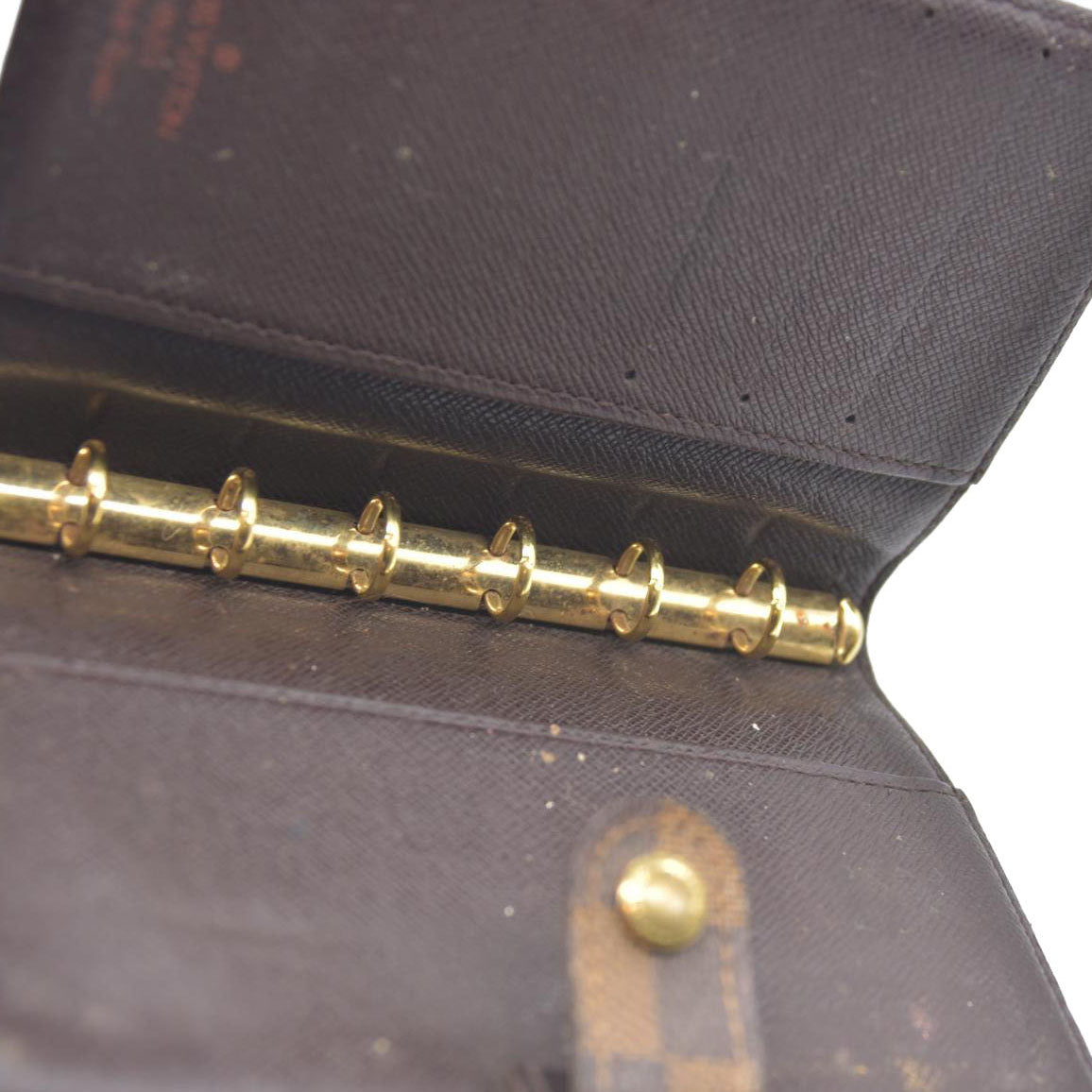 Louis Vuitton Damier Agenda PM Notebook Cover Brown CA0979