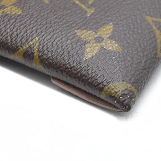 AUCTION $810 LOUIS VUITTON Monogram Large Kirigami Pochette Insert Rose Ballerine SN4158