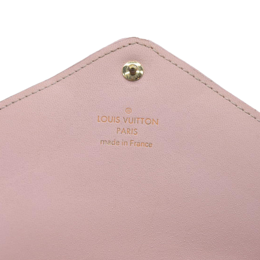 AUCTION $810 LOUIS VUITTON Monogram Large Kirigami Pochette Insert Rose Ballerine SN4158