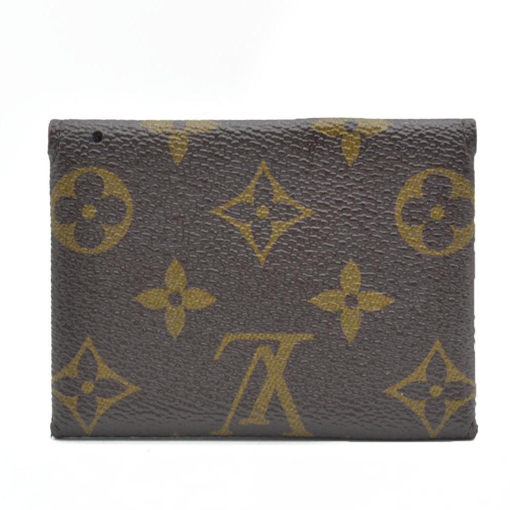 AUCTION $810 Louis Vuitton  Monogram Small Kirigami Pochette Insert Fuchsia SN4158