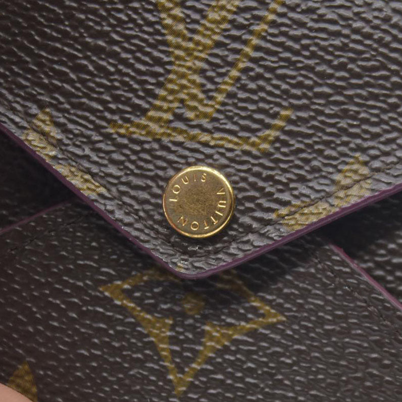 AUCTION $810 Louis Vuitton  Monogram Small Kirigami Pochette Insert Fuchsia SN4158