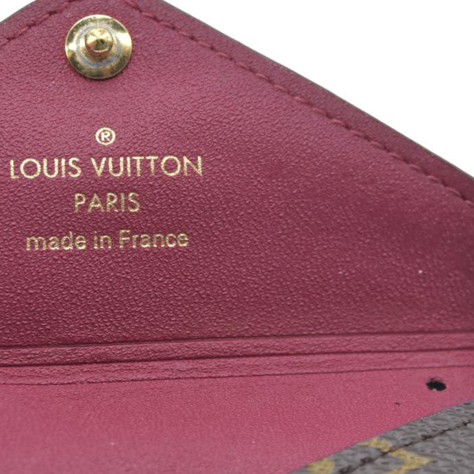 AUCTION $810 Louis Vuitton  Monogram Small Kirigami Pochette Insert Fuchsia SN4158