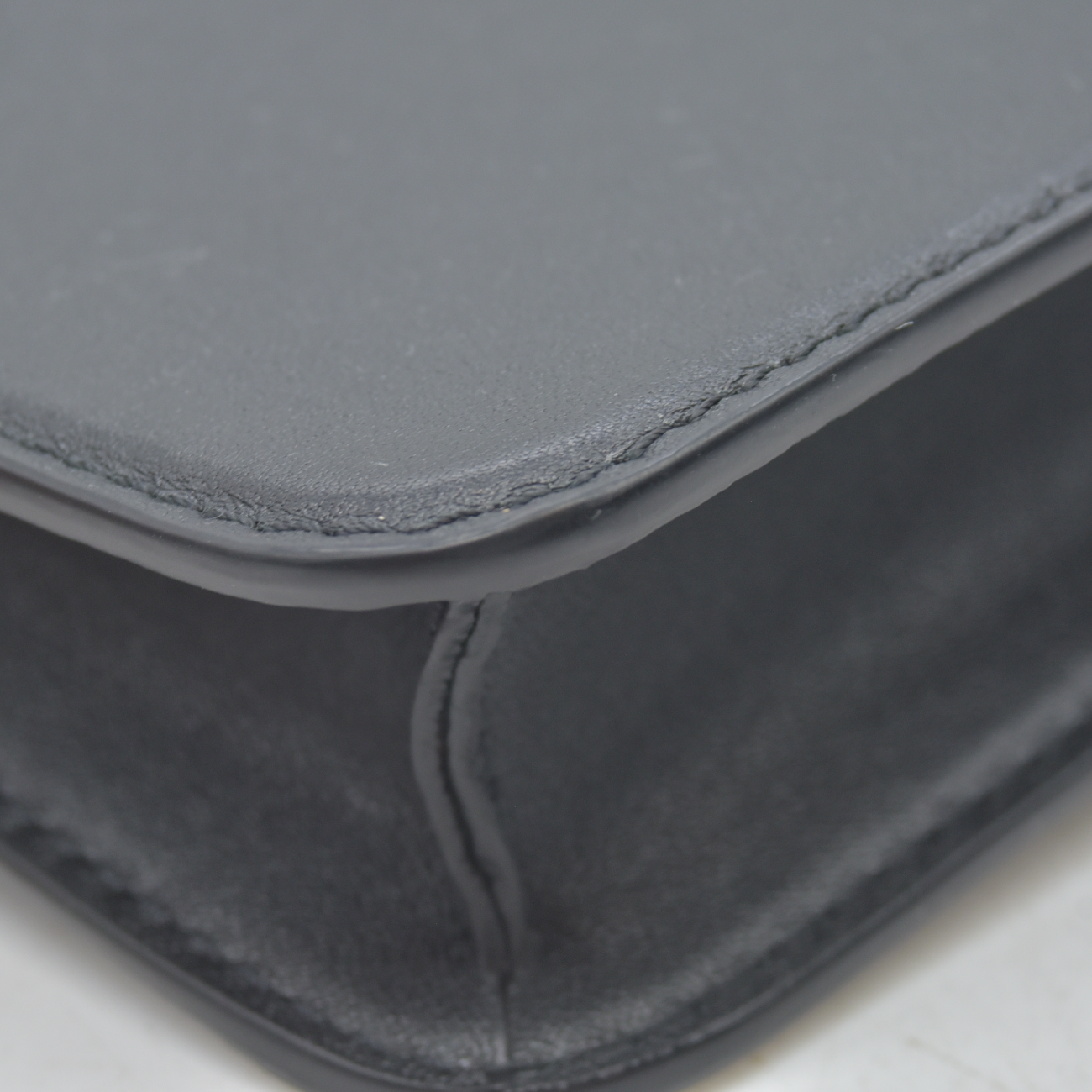 $2080 RFID Louis Vuitton Calfskin LV Bloom Wallet On Chain Black LIKE NEW