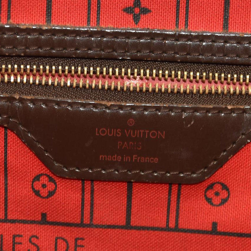 Louis Vuitton  Damier Ebene Neverfull MM