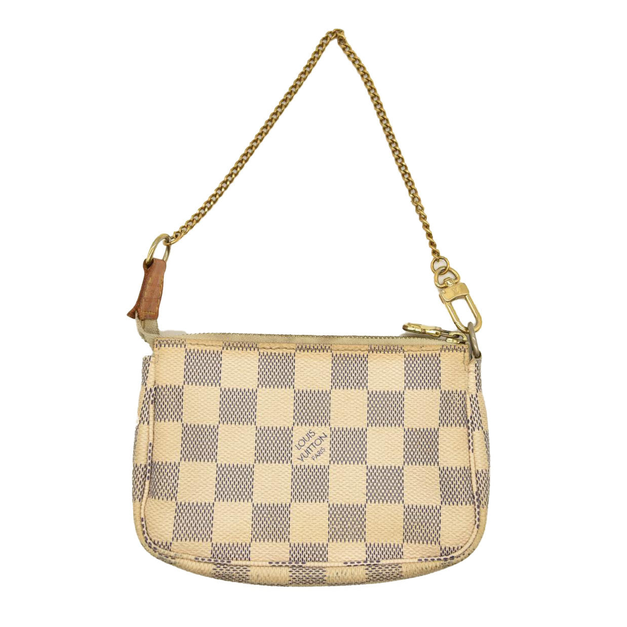 LOUIS VUITTON Damier Azur Mini Pochette Accessories  FL1088