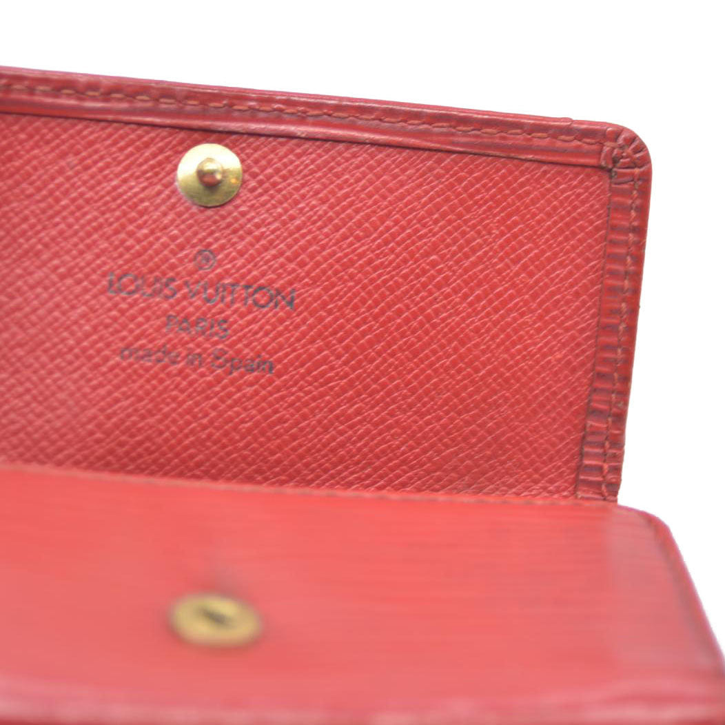Louis Vuitton Epi Multicles Leather 4 Ring Key Case Red CA0918