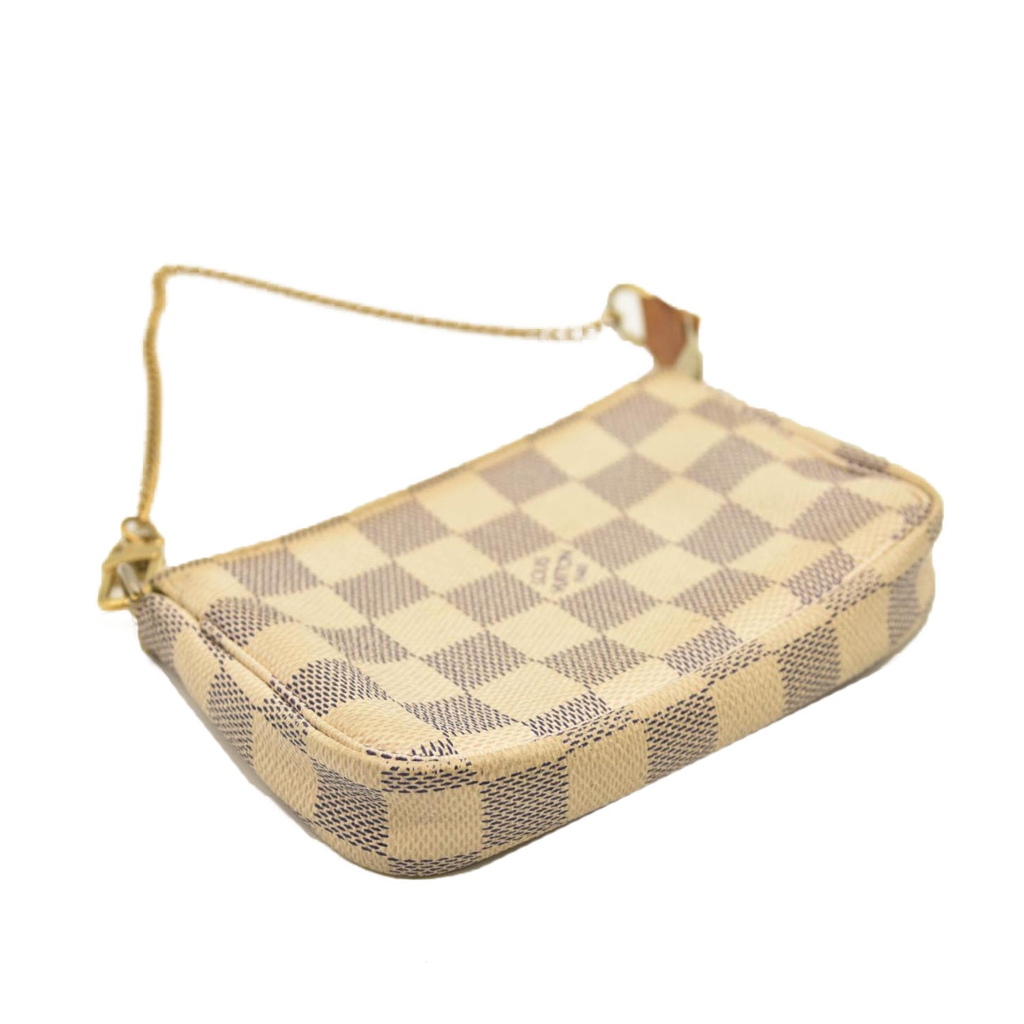 LOUIS VUITTON Damier Azur Mini Pochette Accessories  FL1088