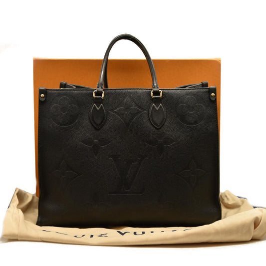LOUIS VUITTON  Empreinte Monogram Giant Onthego GM Black 2021