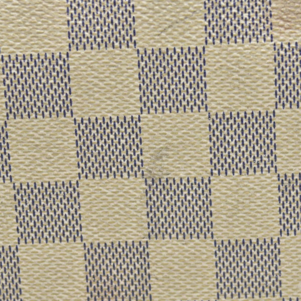 $2100 Louis Vuitton Damier Azur Neverfull PM VA2110 2010