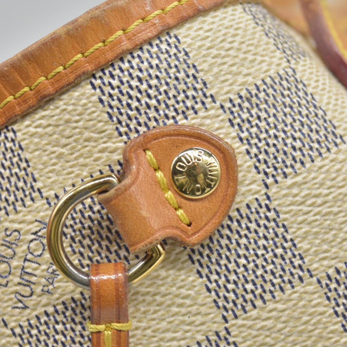 $2100 Louis Vuitton Damier Azur Neverfull PM VA2110 2010