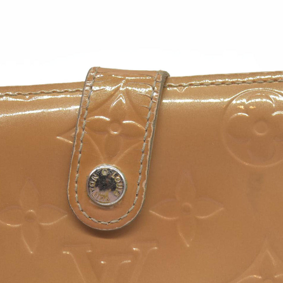 $935 Louis Vuitton Monogram Vernis Kisslock French Wallet Wallet MI0096