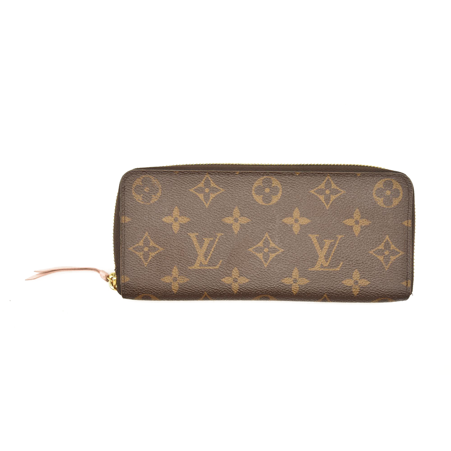 LOUIS VUITTON Monogram Clemence Wallet Rose Ballerine CA3200