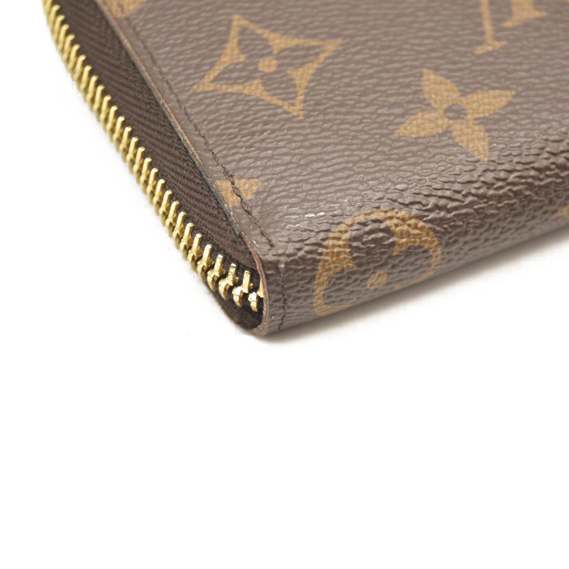 LOUIS VUITTON Monogram Clemence Wallet Rose Ballerine CA3200