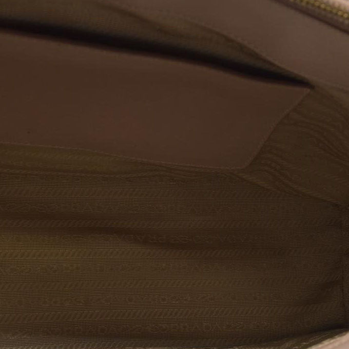 AUCTION $4300 Prada  Saffiano Small Galleria Double Zip Tote Cammeo