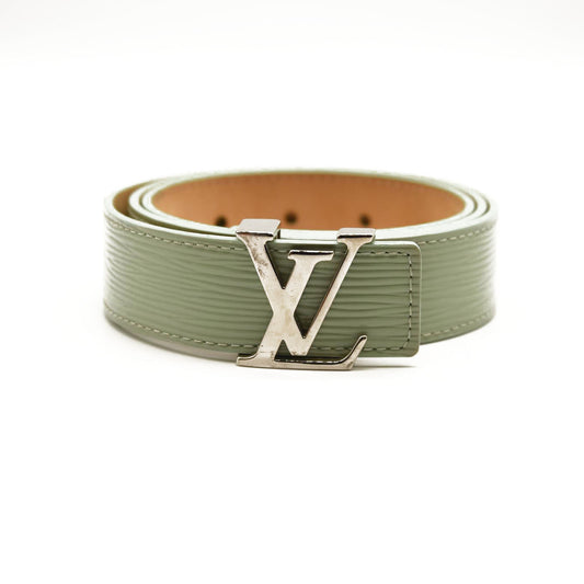 LOUIS VUITTON Epi Electric 40mm LV Initiales Belt 85 34 Amande