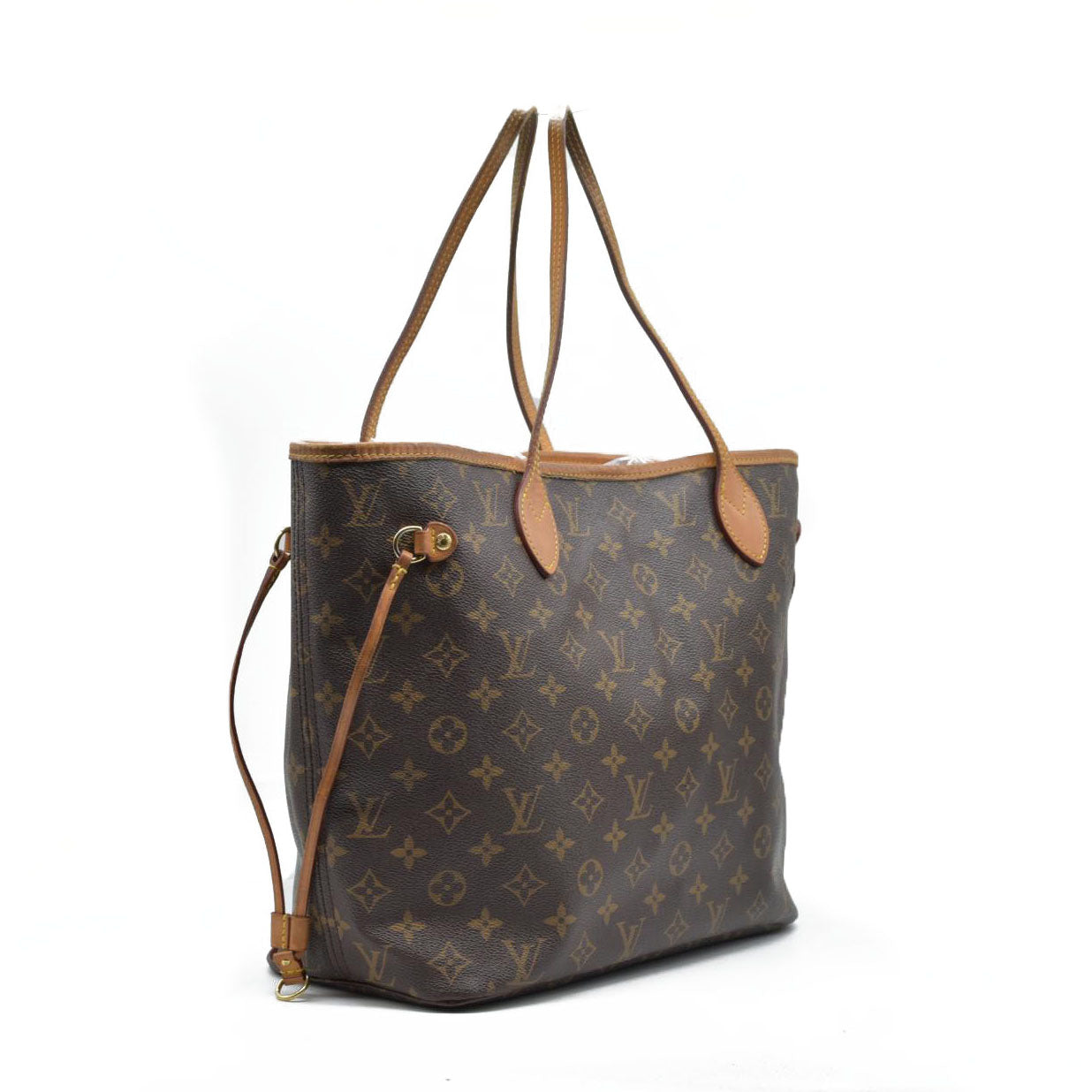 AUCTION $2170 Louis Vuitton Monogram Neo Neverfull MM Pivoine CA3186