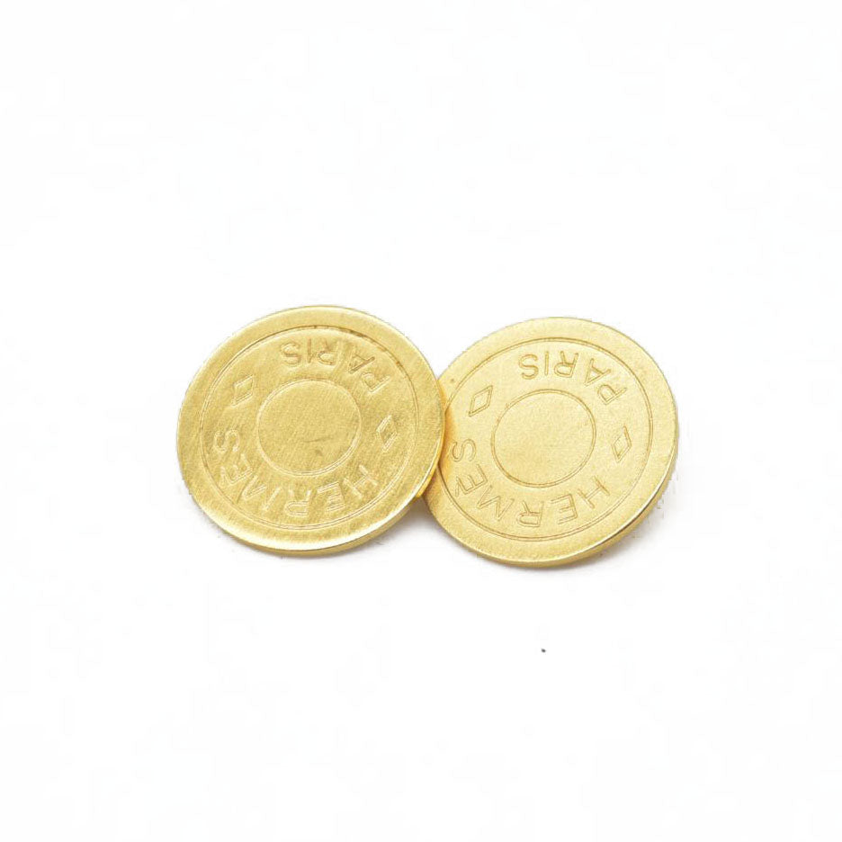 Hermes Bijouterie Fantaisie Earrings Gold