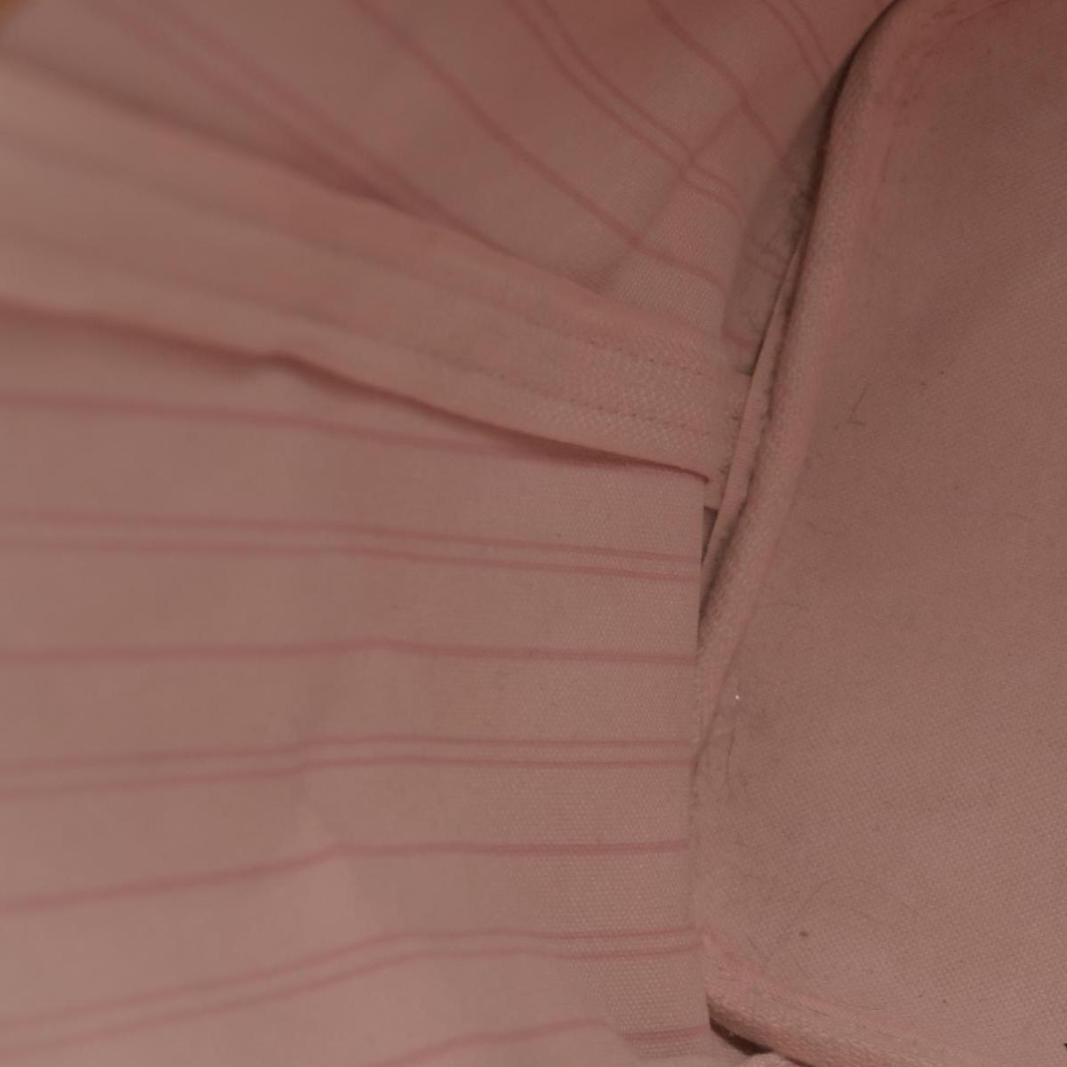 $2170 Louis Vuitton Damier Azur Neo Neverfull MM Rose Ballerine RFID
