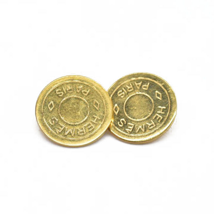 Hermes Bijouterie Fantaisie Earrings Gold