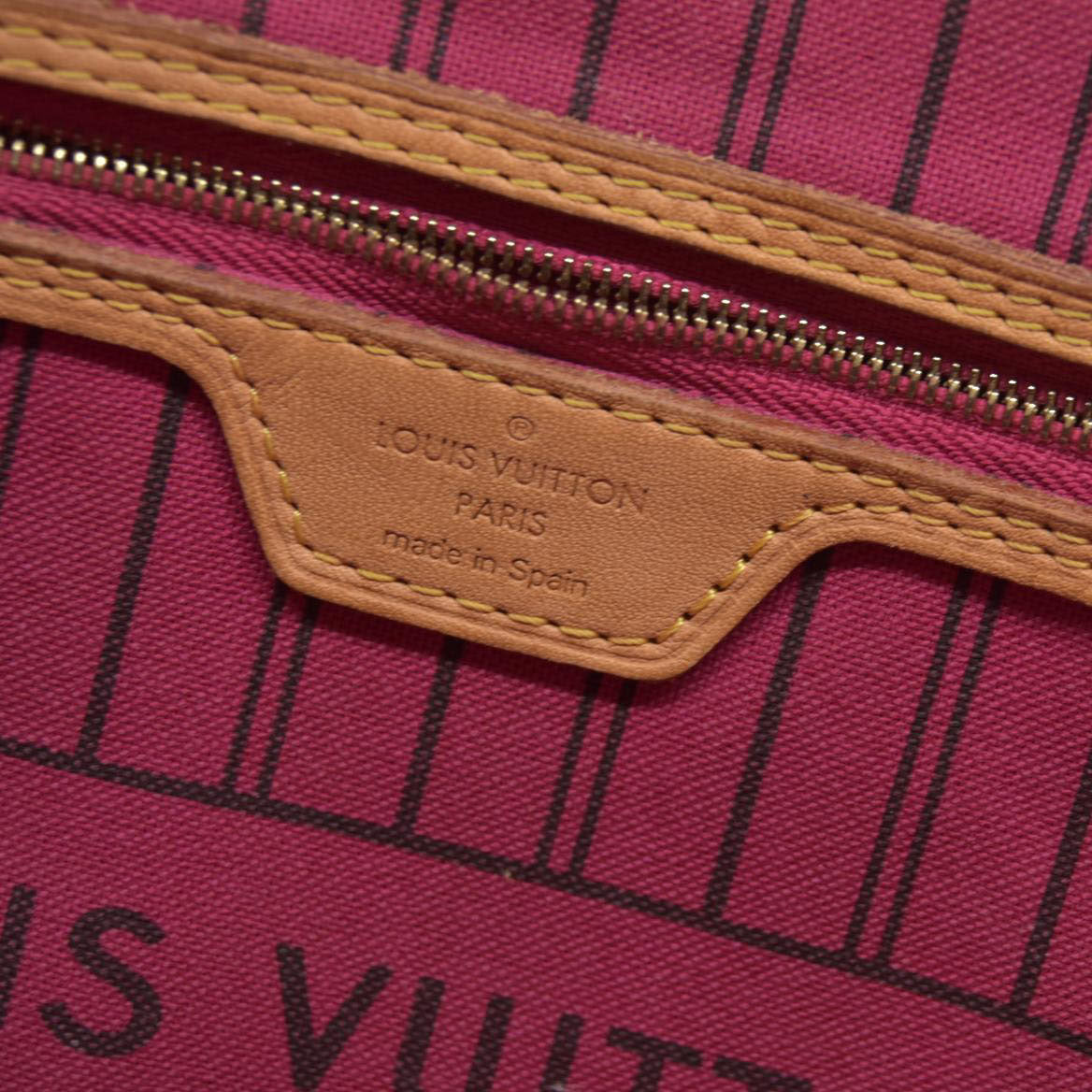 AUCTION $2170 Louis Vuitton Monogram Neo Neverfull MM Pivoine CA3186