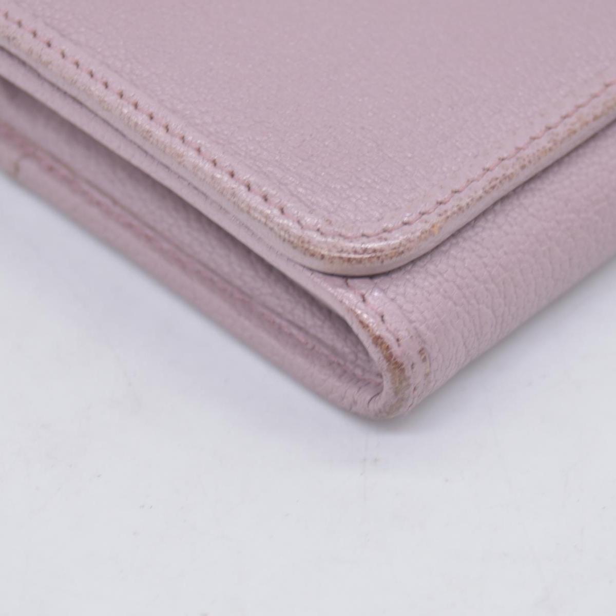 Loewe  Leather Continental Wallet Beige CONSIGNMENT
