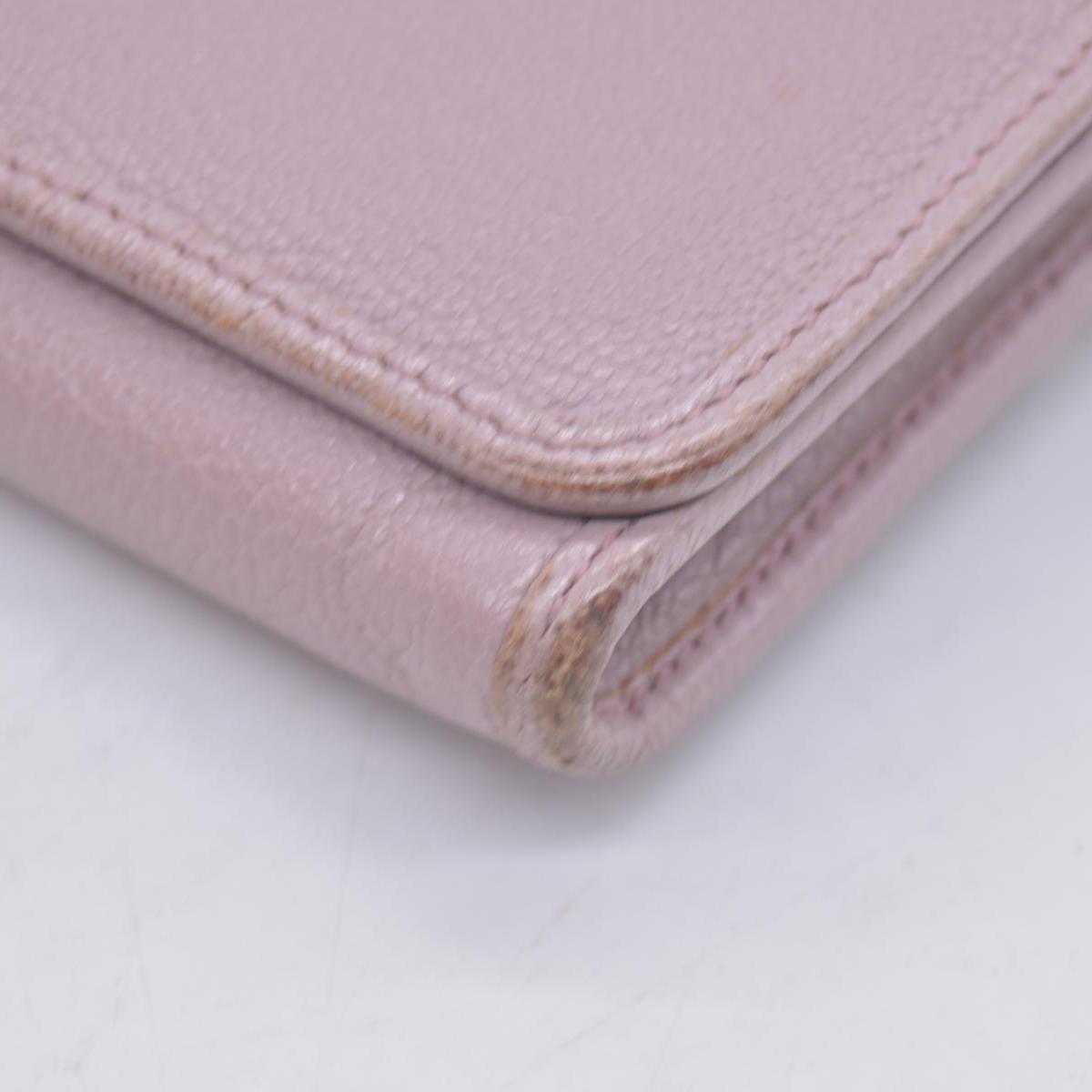 Loewe  Leather Continental Wallet Beige CONSIGNMENT