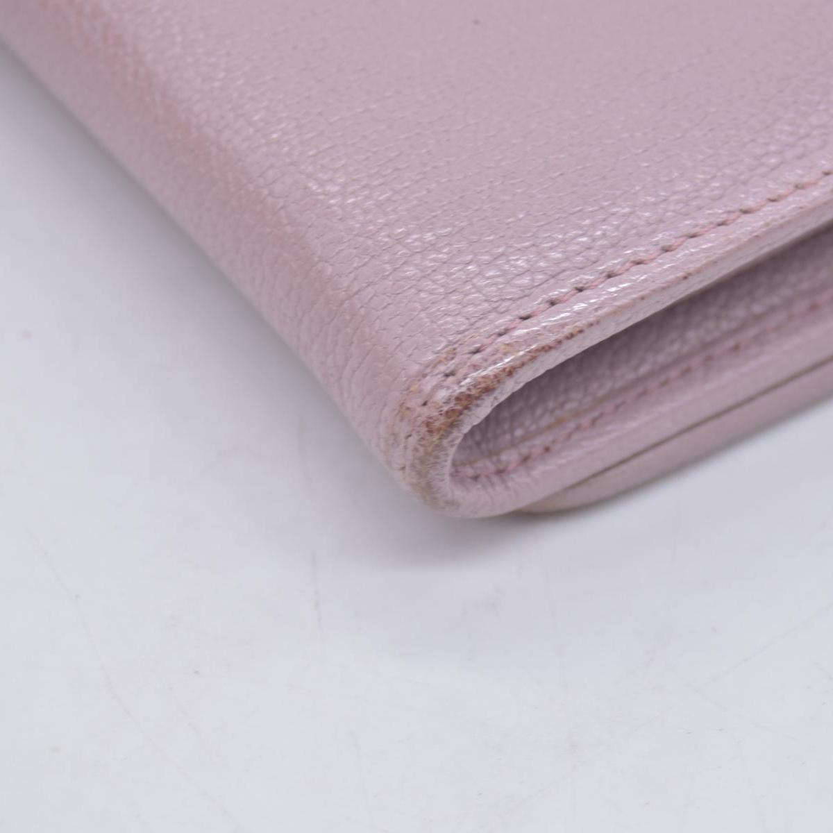 Loewe  Leather Continental Wallet Beige CONSIGNMENT