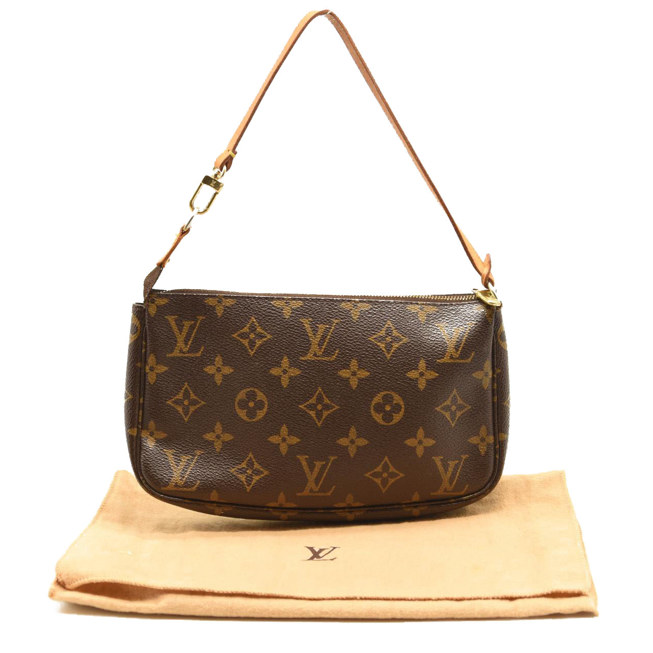 LOUIS VUITTON Monogram Pochette Accessories AR0094