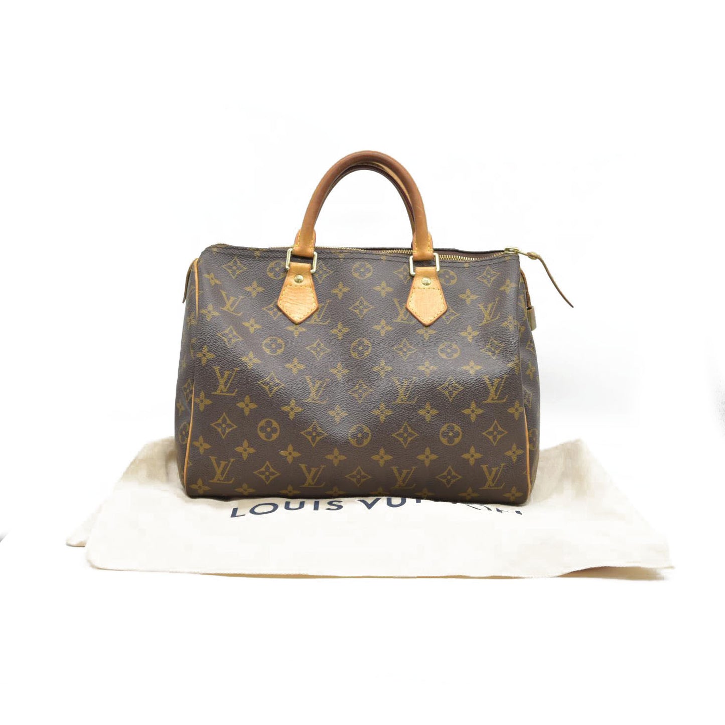 $1730 Louis Vuitton  Monogram Speedy 35 SD5113