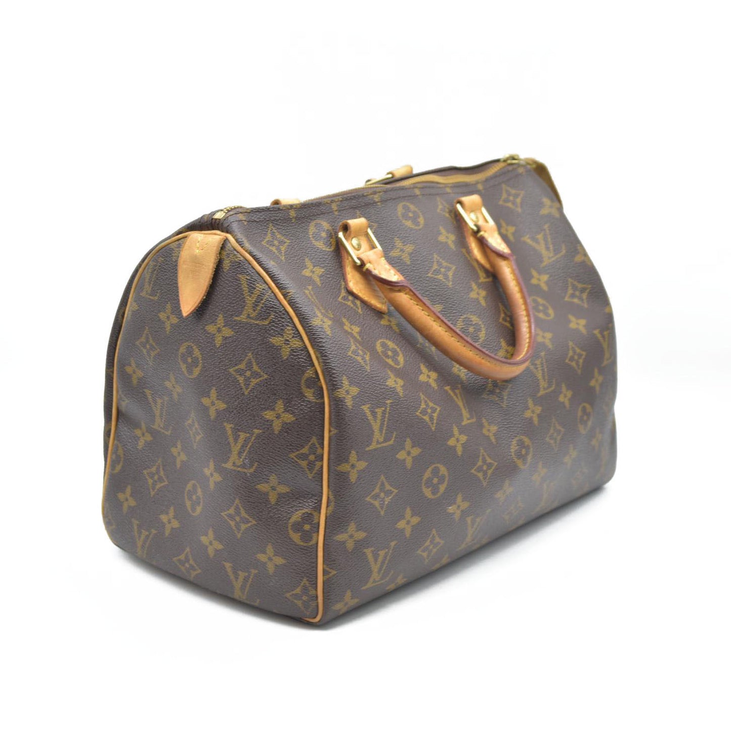 $1730 Louis Vuitton  Monogram Speedy 35 SD5113