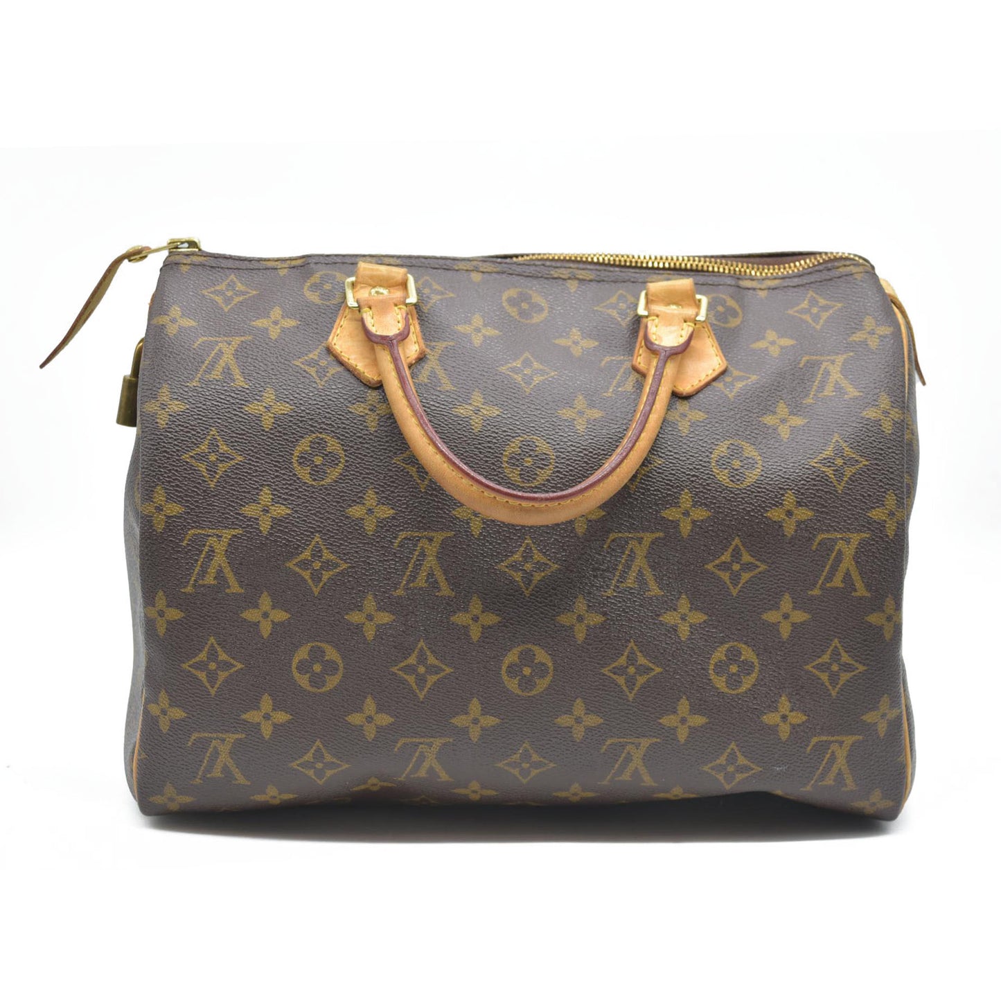 $1730 Louis Vuitton  Monogram Speedy 35 SD5113