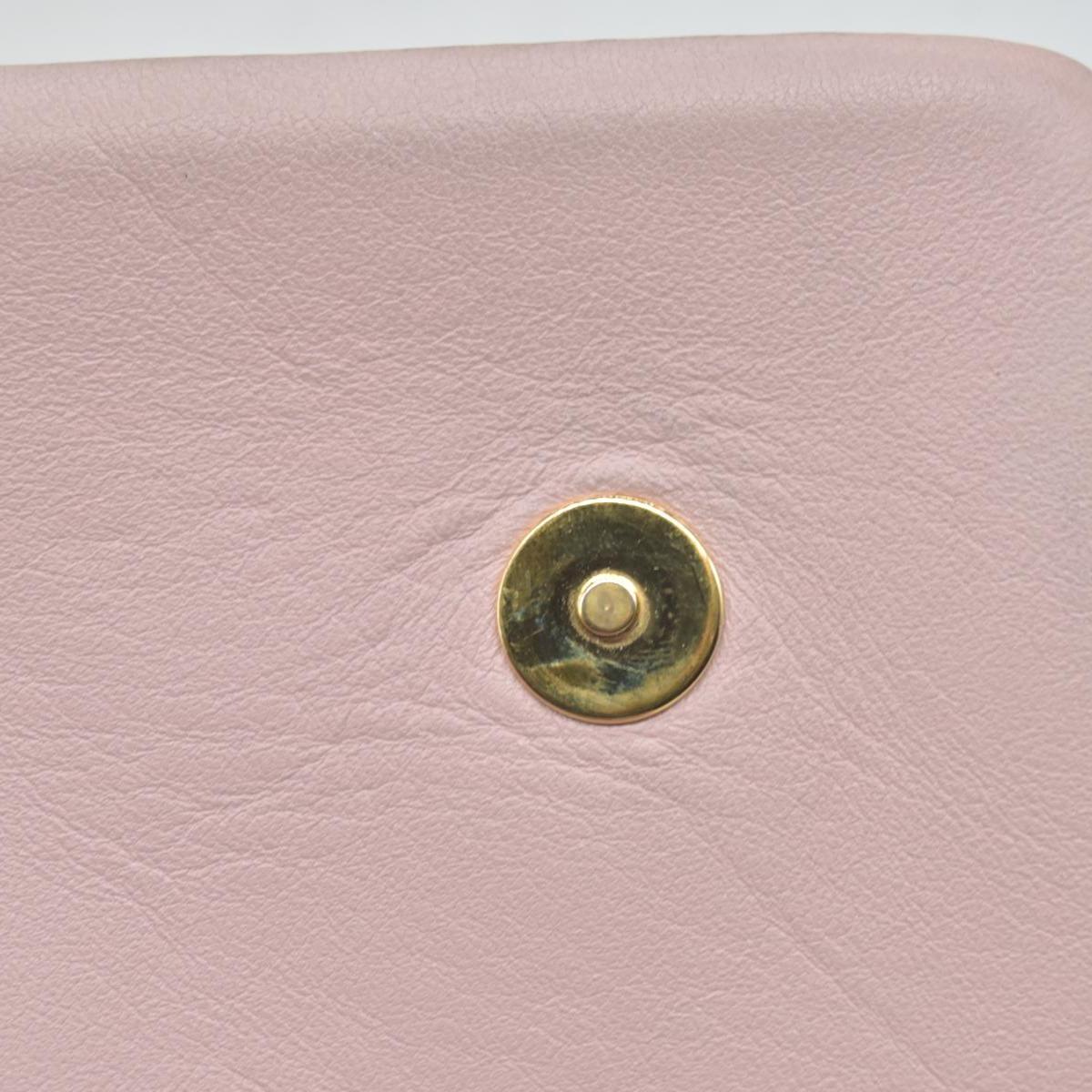 $3150 Louis Vuitton Monogram Embossed Pochette Coussin Pink