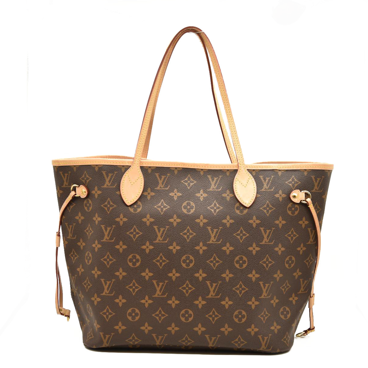 LOUIS VUITTON  Monogram Neverfull MM Fuchsia RFID