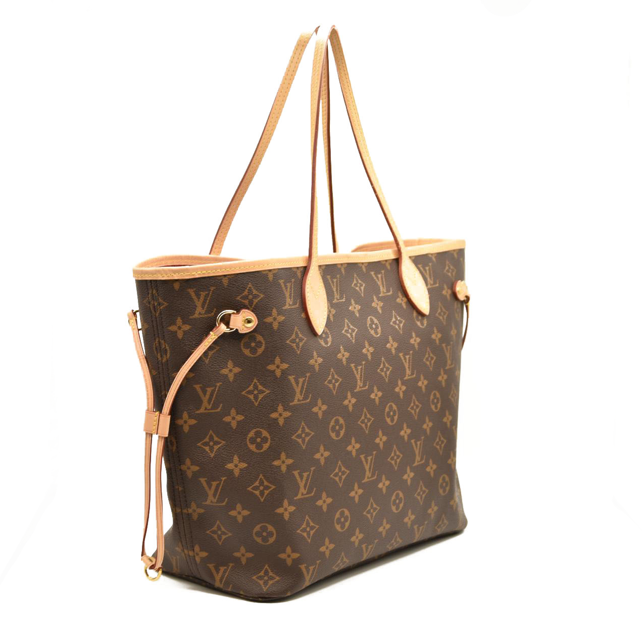 LOUIS VUITTON  Monogram Neverfull MM Fuchsia RFID