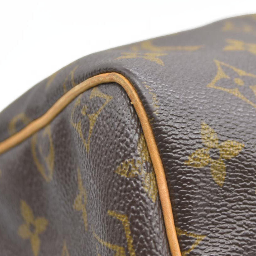 $1730 Louis Vuitton  Monogram Speedy 35 SD5113