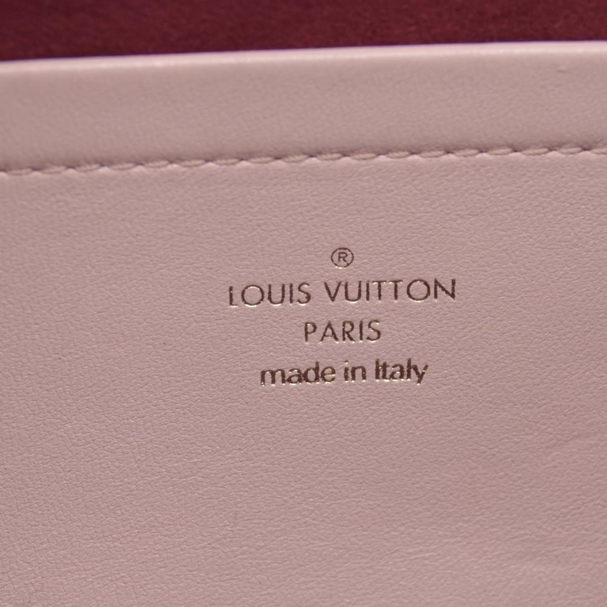 $3150 Louis Vuitton Monogram Embossed Pochette Coussin Pink