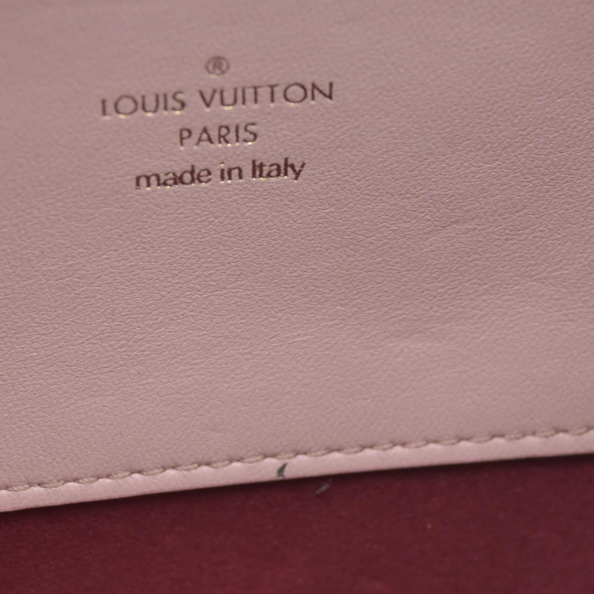 $3150 Louis Vuitton Monogram Embossed Pochette Coussin Pink
